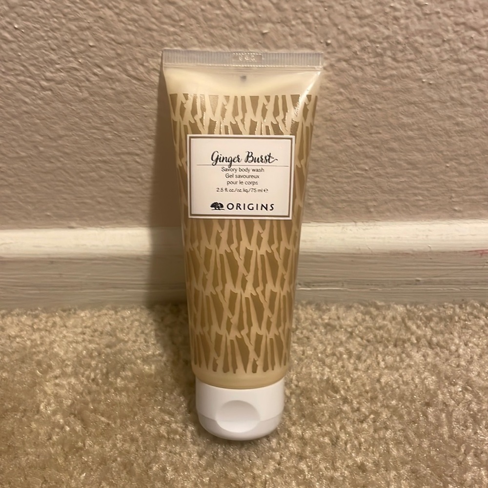 New Origins ginger Burst body wash
